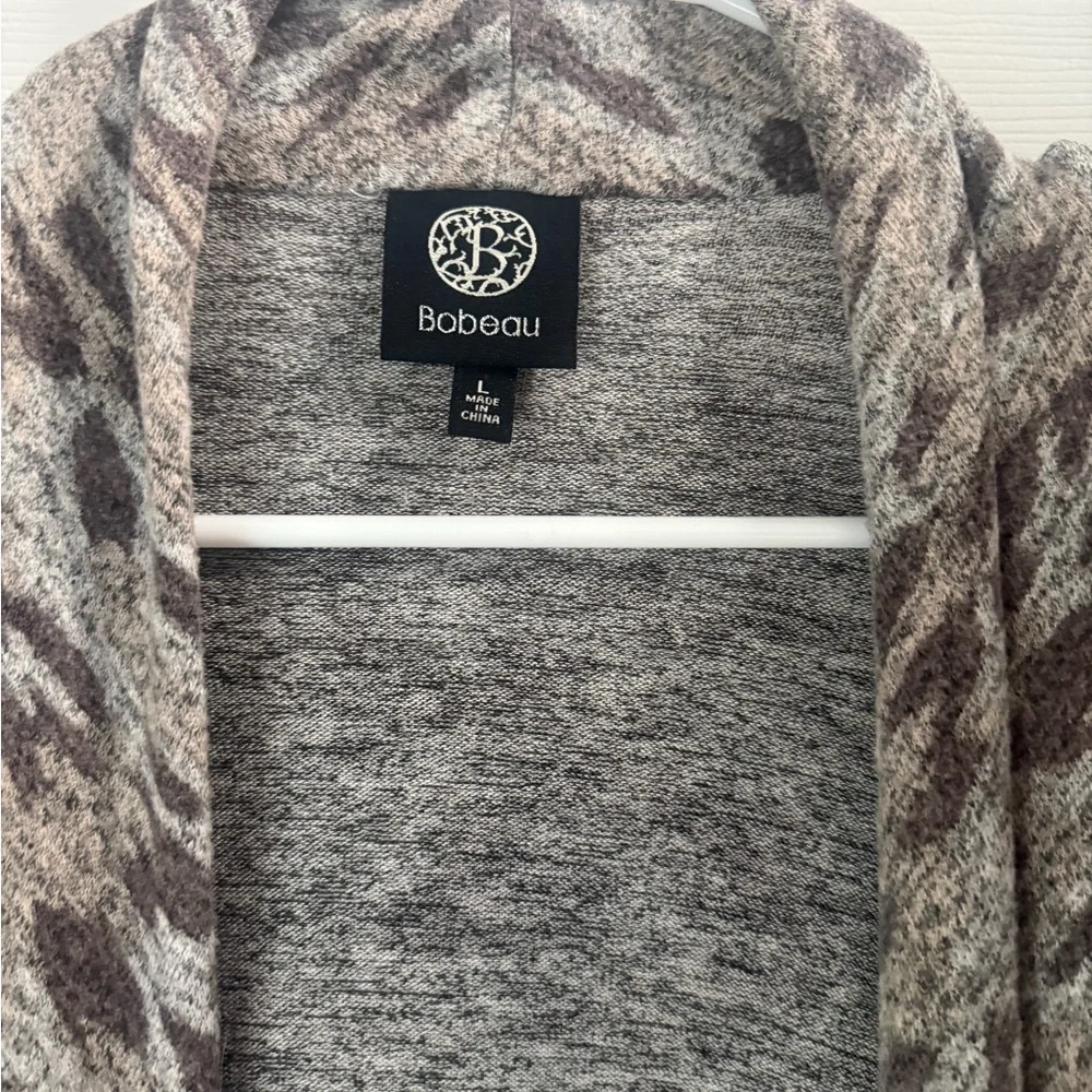 - Bobeau Flowy Cardigan Size Large